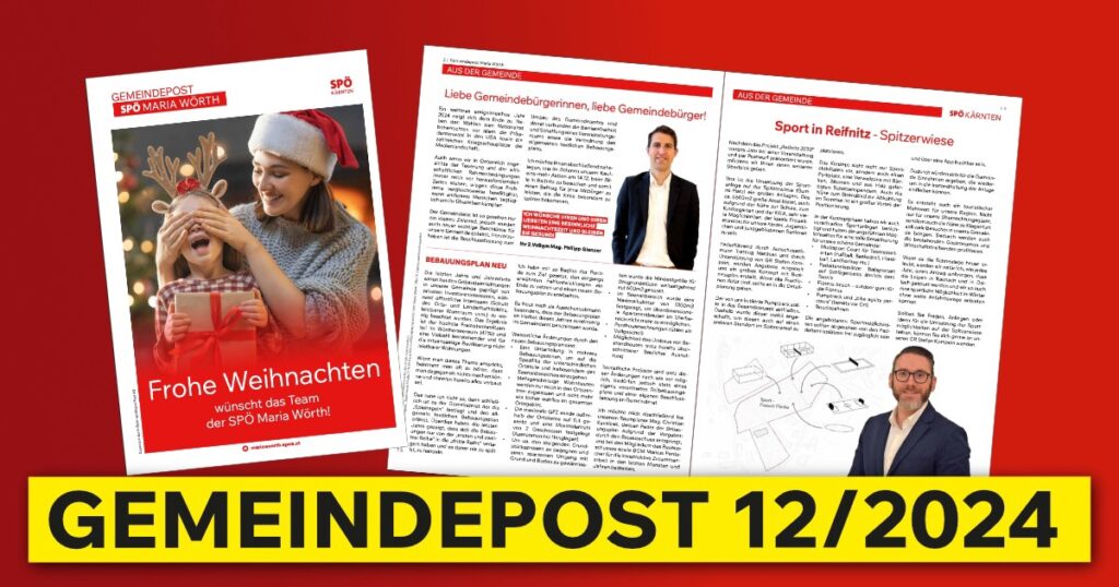Gemeindepost Dezember 2024 Maria W&ouml;rth